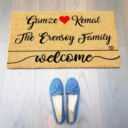 Family Welcome Kapı Paspası
