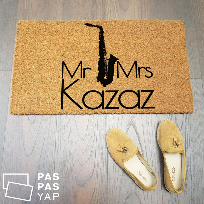 Müzik Aleti Kapı Önü Paspası