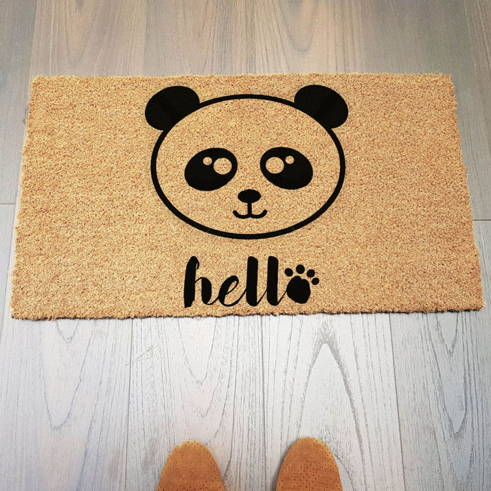 Panda Hello Kapı Önü Paspası